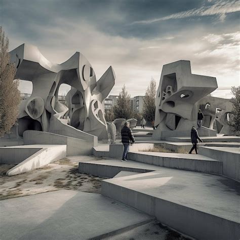 Premium AI Image | A photo of a playground architectural design