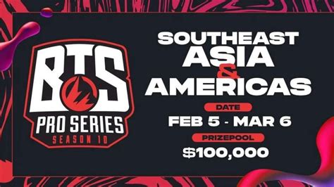 Gaganapin Ang Bts Pro Series Season 10 Mula February 5 Hanggang March 7