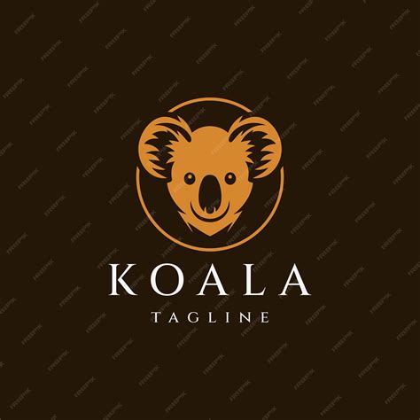 Premium Vector Koala Logo Design Vector Illustration