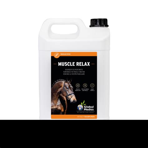Muscle Relax - Spiersupplement voor paarden - Global Medics