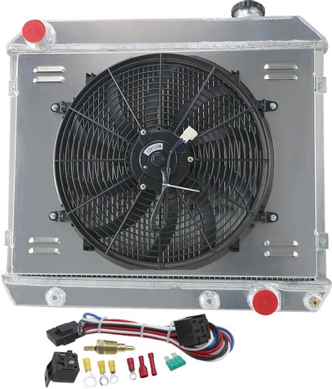 Amazon Coolingcare Row Aluminum Radiator Shroud Fan For