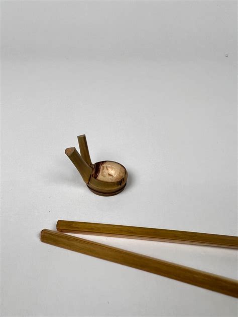 Natural Bamboo Chopstick Holder Etsy