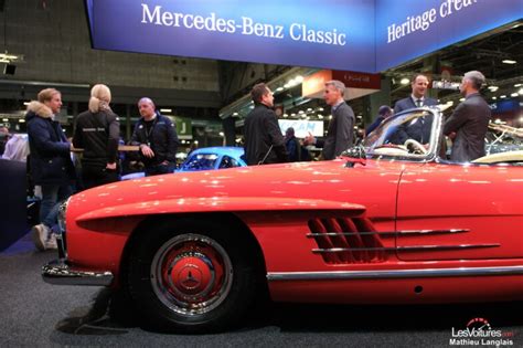 Rétromobile la Mercedes Benz 300 SL y fête ses 70 ans en beauté Les