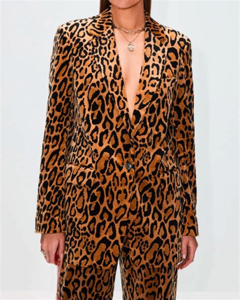 Tamron Hall Show 2022 Leopard Blazer And Pant Suit