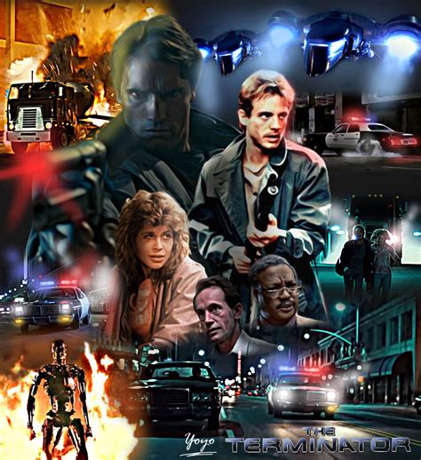 Terminator 1984 Poster by Cholnatree on DeviantArt