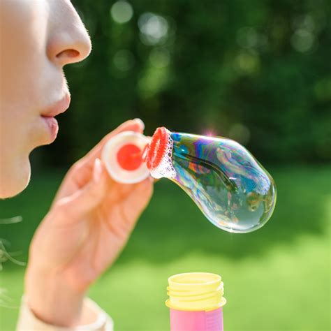 Homemade Bubbles Easy DIY Solution- Backyard Summer Camp