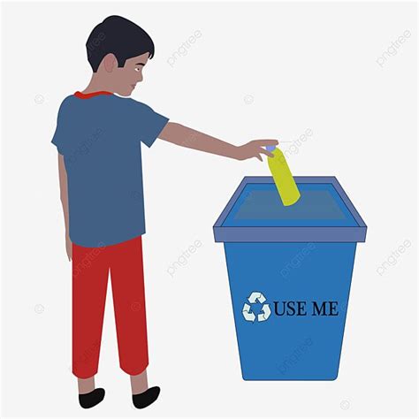 Use Dustbin Clipart Hd PNG, Use Dustbin To Avoid Pollution, Scarf Clipart, Hand, Education PNG ...