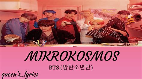 Bts 방탄소년단 Mikrokosmos Easy Lyrics Youtube