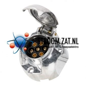 Stekkerdoos 7 Polig Aluminium Mistlamp Uitschakeling