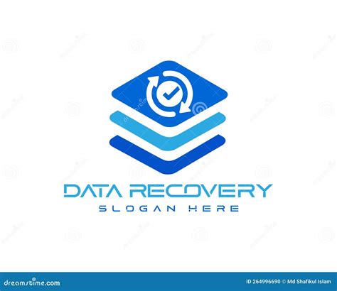 Data Recovery Data Recovery Logo Data Logo Stock Illustration