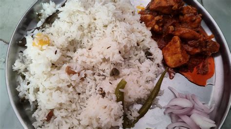 All Time Favourite Bagara Rice With Chicken Curry Youtube