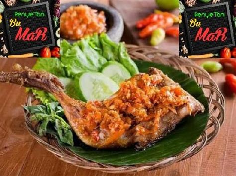 Daftar Harga Menu Delivery Penyetan Bu Mar Candisari Semarang Terbaru