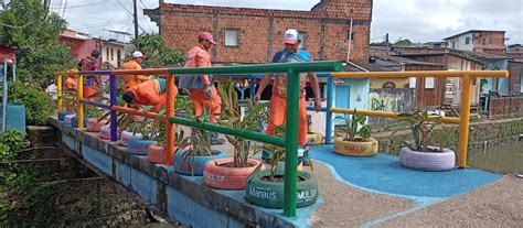 Parque Da Juventude No Bairro Da Uni O Recebe A O De Limpeza Da