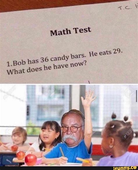 Math Test Memes