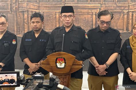 Kpu Ri Bersyukur Hasil Pemilu Telah Ditetapkan Antara News