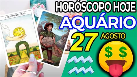 🤑 𝐕𝐎𝐂𝐄̂ 𝐕𝐀𝐈 𝐆𝐀𝐍𝐇𝐀𝐑 𝐔𝐌 𝐏𝐑𝐄̂𝐌𝐈𝐎 🤑horoscopo Do Dia De Hoje AquÁrio 27