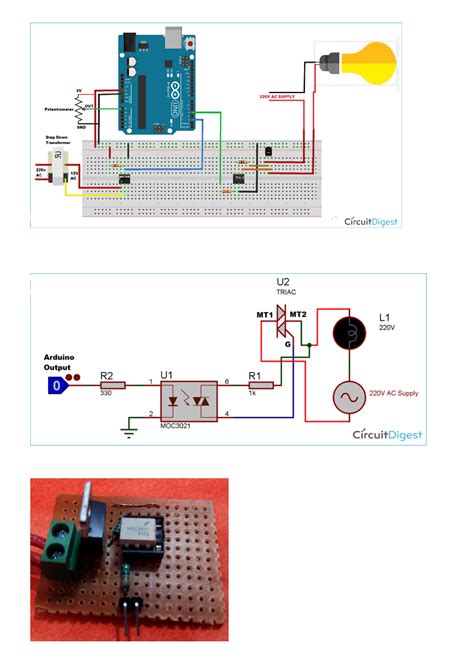 Ac Light Dimmer Using Arduino And Triac Atelier Yuwaciaojp