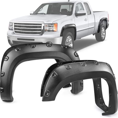 YITAMOTOR Fender Flares Kit Compatible With 2007 2013 GMC Sierra 1500 6