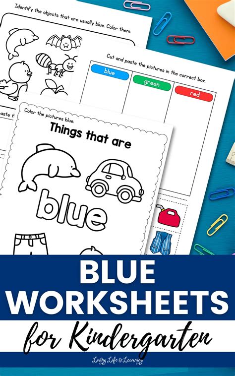 blue worksheets blue colour day celebration udayan kidz pre school