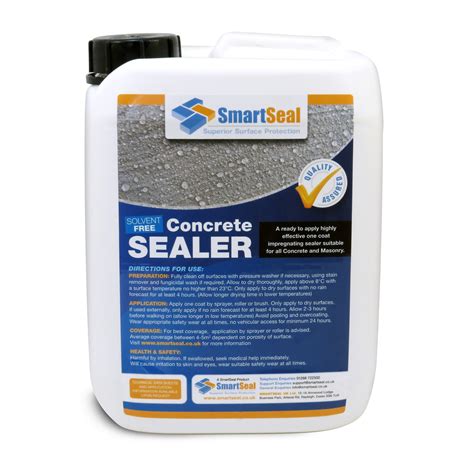 Premium Concrete Sealer, Industrial Concrete Sealer - Smartseal