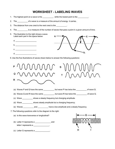 Transverse V Longitudinal Wave Worksheet 2b107dk