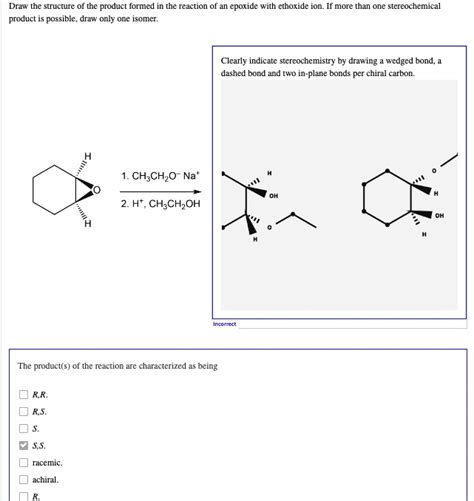 SOLVED: Draw the structure of the product formed in the reaction of an ...