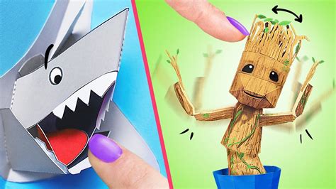 15 Adorable Paper Crafts - YouTube