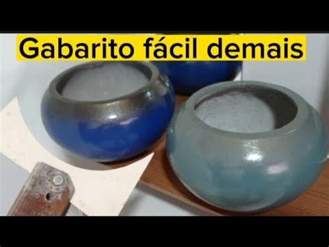 Como fazer Gabarito para Vaso Vietnamita de Cimento Muito fácil YouTube