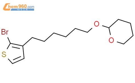 198996 73 5 2H Pyran 2 6 2 bromo 3 thienyl hexyl oxy tetrahydro 化学式