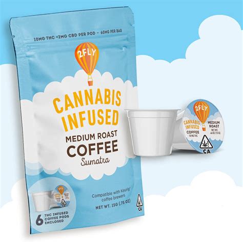 Cannabis Coffee Medium Roast Pods - Weed Haus EU Dispensary