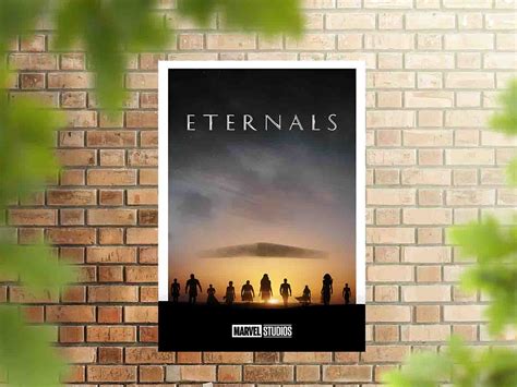 Eternals Single Poster | 13×19 inches | 300 GSM | Laminated – Drapster