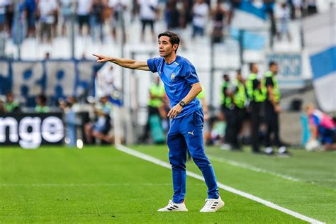 Foot OM OM Un problème deffectif Marcelino tacle Longoria Foot 01