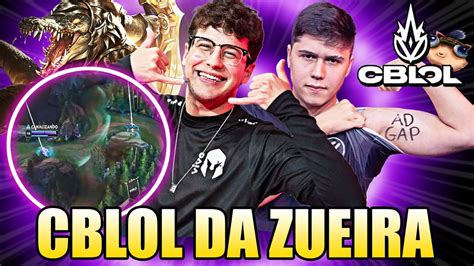 Tp Do Grevthar E Posicionamento Do Brance Cblol Da Zueira Youtube