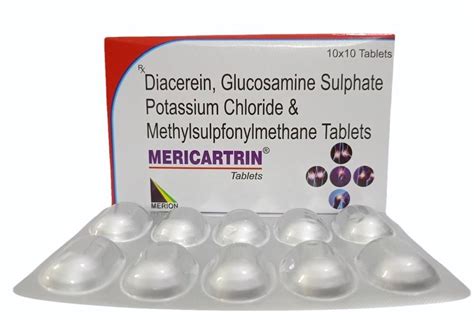 Diacerein Glucosamine Msm Tablet Mg At Rs Box In Panchkula