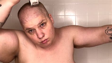 Topless Head Shaving With Bald Babe Venus Valentine Venus Valentine Mothership Clips4sale