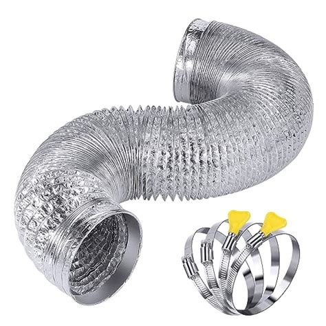 Snapklik Steelsoft Heavy Duty Flexible Dryer Vent Exhaust Duct