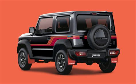 Suzuki Jimny Heritage Edition Gets Retro With Decal Stripes Japanese