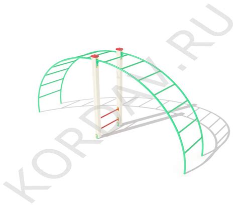 Стенка для лазания фанерная ИО 6.51 - КОРДАВ