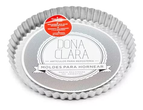 Molde Tartera Pasta Frola Fija 20 Cm Doña Clara