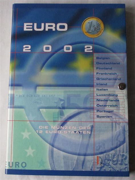 Sammelalbum Münzen der 12 Euro Staaten EURO 2002 12x KMS 3 88 Euro