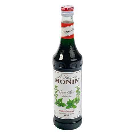 Syrup Green Mint MONIN 70cl Albion Fine Foods Ltd