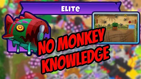 Bloonarius Elite Tutorial No Monkey Knowledge Or Power Ups Firing