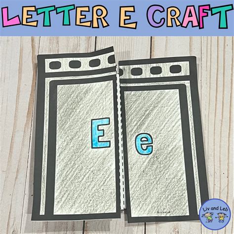 Letter E Craft Alphabet Craft Letter Craft - Etsy