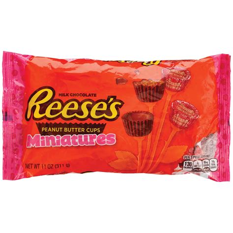 Reese S Valentine S Miniatures Peanut Butter Cups Shop Candy At H E B