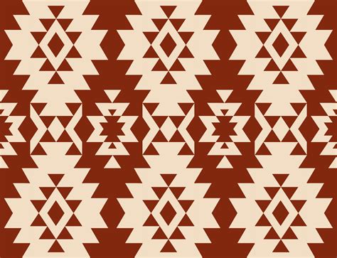 Aztec Navajo Ethnic Southwest Pattern Graphic By Parinya Maneenate