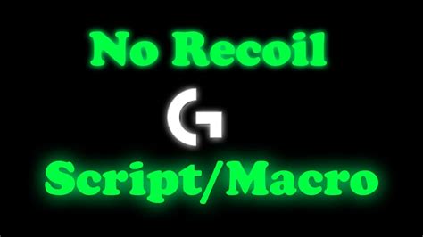 Create Your Recoil Scripts Logitech Gaming Hub Outdated 2022