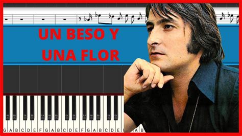 Nino Bravo Un Beso Y Una Flor Piano Tutorial Midi YouTube