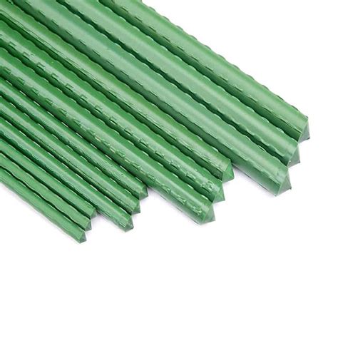 48 In Metal Plant Stakes Plastic Coated Steel Garden Stakes For Plant