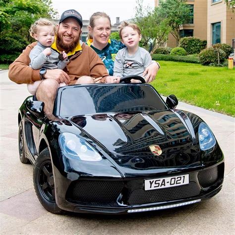 exploring  outdoors  kids ride  cars  remote control
