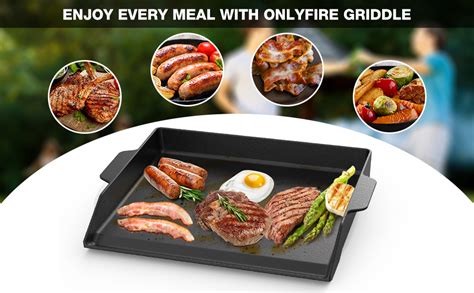 Onlyfire Universal Cast Iron Griddle For Gas Grills And